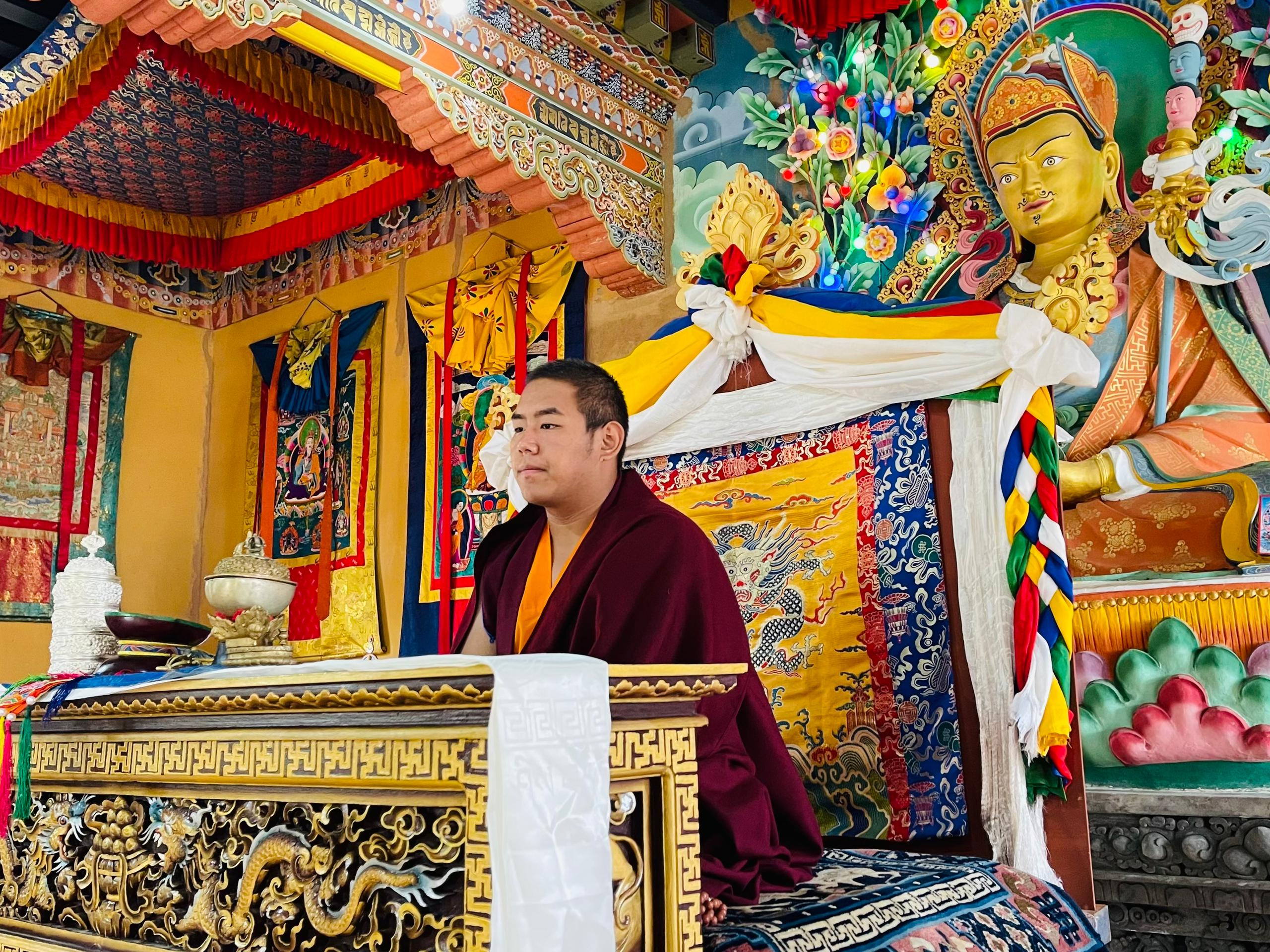 12th Samtrul Rinpoche (head of the monastery)